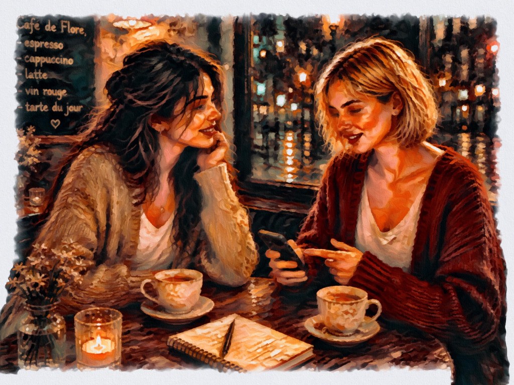 wo women having coffee talking about their romantic encounters and create a classification system ... The Black Knight Taxonomy