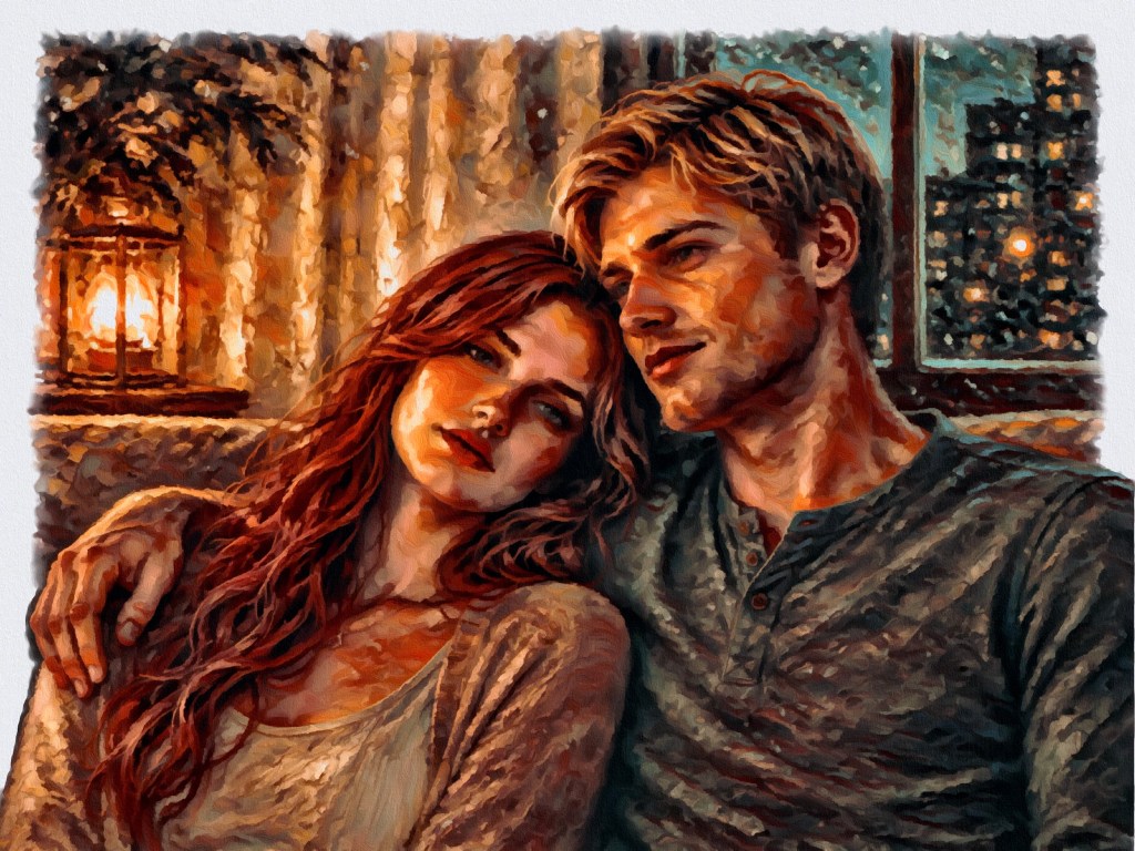 A man and woman look like the ideal couple but no chemistry, cool, symbolic of The Almost Archetype.