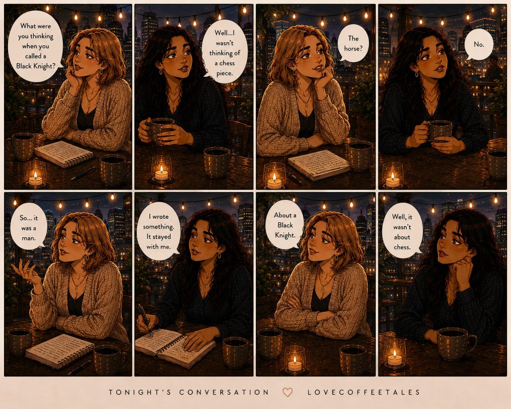 Comis strip. Tonight's Conversation with Ava & Sienna.