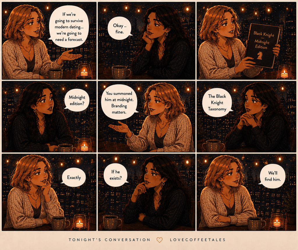 Comic strip. Tonight's Conversation - Ava & Sienna