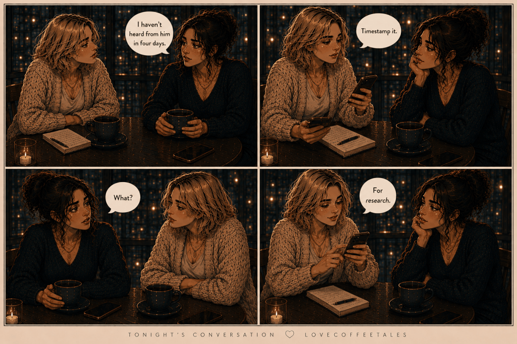 Comic series following Ava and Sienna's friendship in modern dating and late night debrief